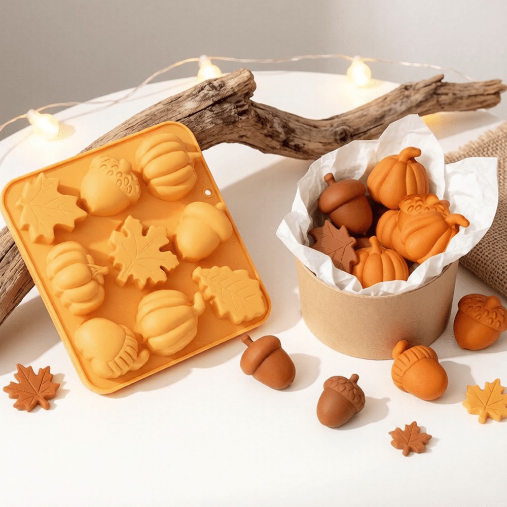Soap Making Equipment - 2Pcs DIY Making Tool Pumpkin Acorn