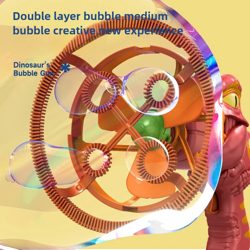 Dinosaur Bubble Machine toys F - огляд і ціна Soap Making Game