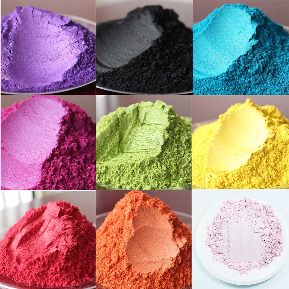 Pearl Powder Pigment 50g Mica  - огляд і ціна Oxide Pigment Soap