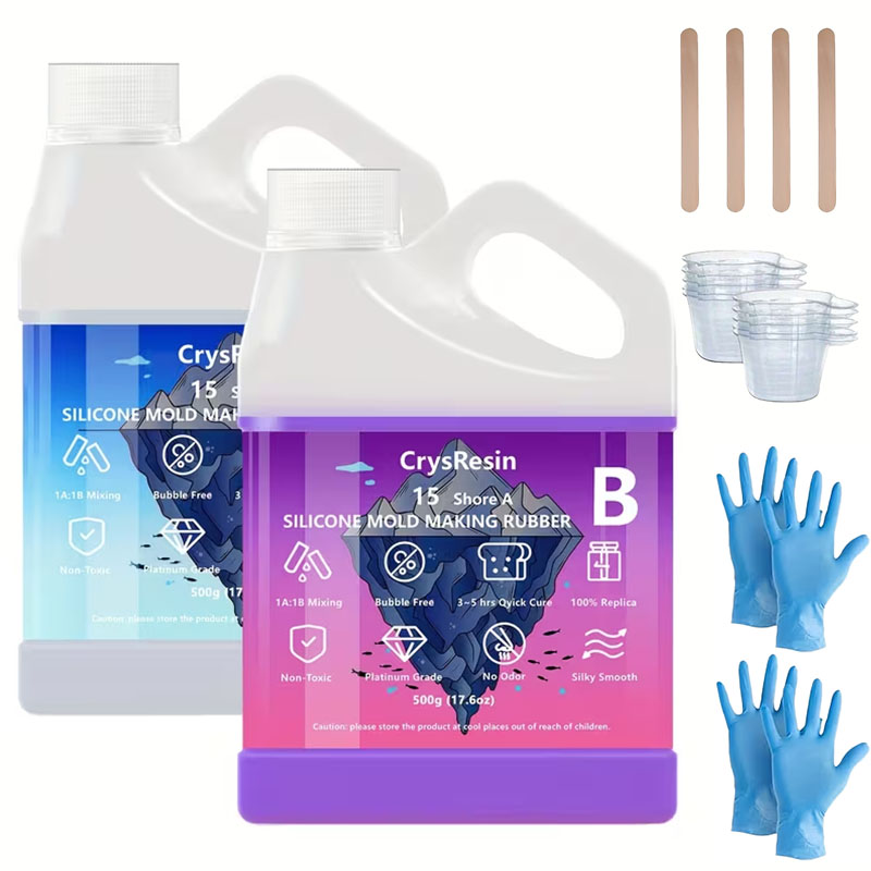 500ml 2 Bottles Liquid Silicon - огляд і ціна Soap Making Ins