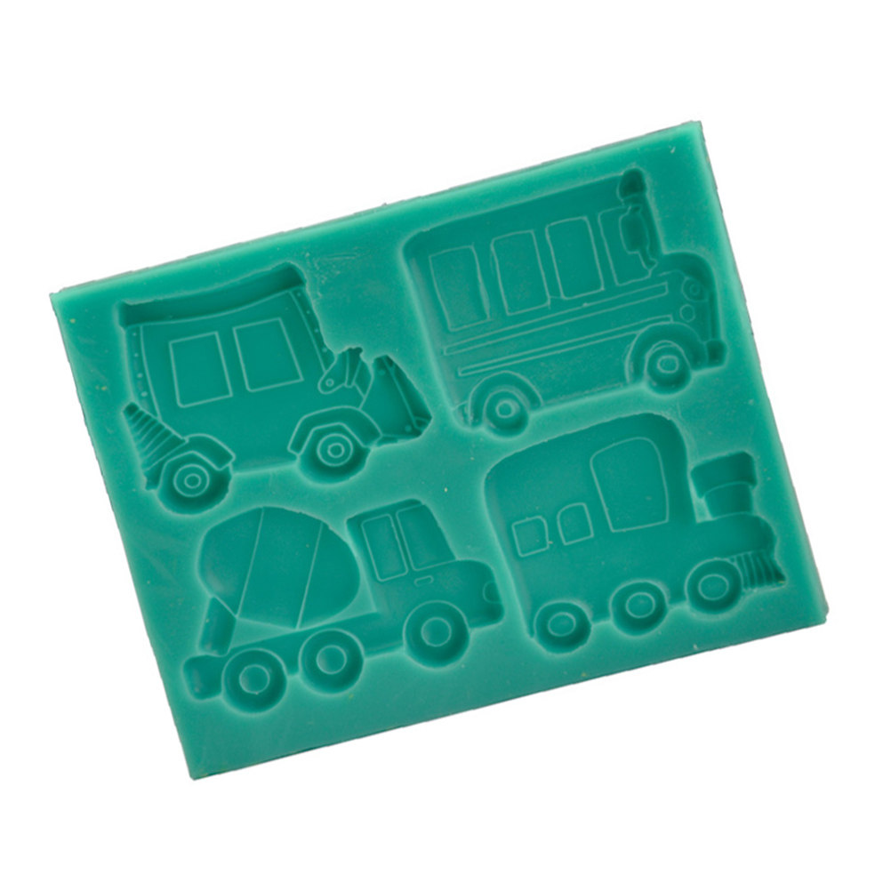1Pcs Creative Vehicle Silicone - огляд і ціна Soap Making Homemade