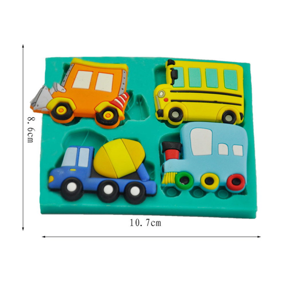 1Pcs Creative Vehicle Silicone - огляд і ціна Soap Making Homemade