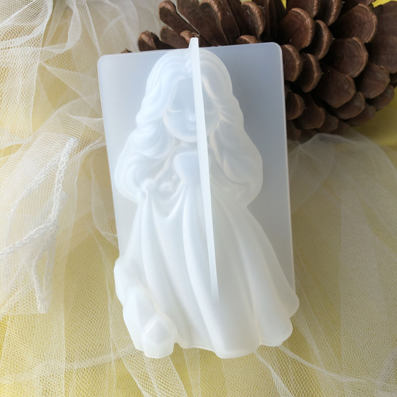 3D Cute Princess Silicone Cand - огляд і ціна Soap Making Equipment