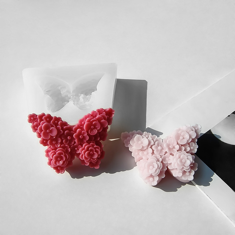 Rose Butterfly Candle Silicone - огляд і ціна Soap Making For Beginners
