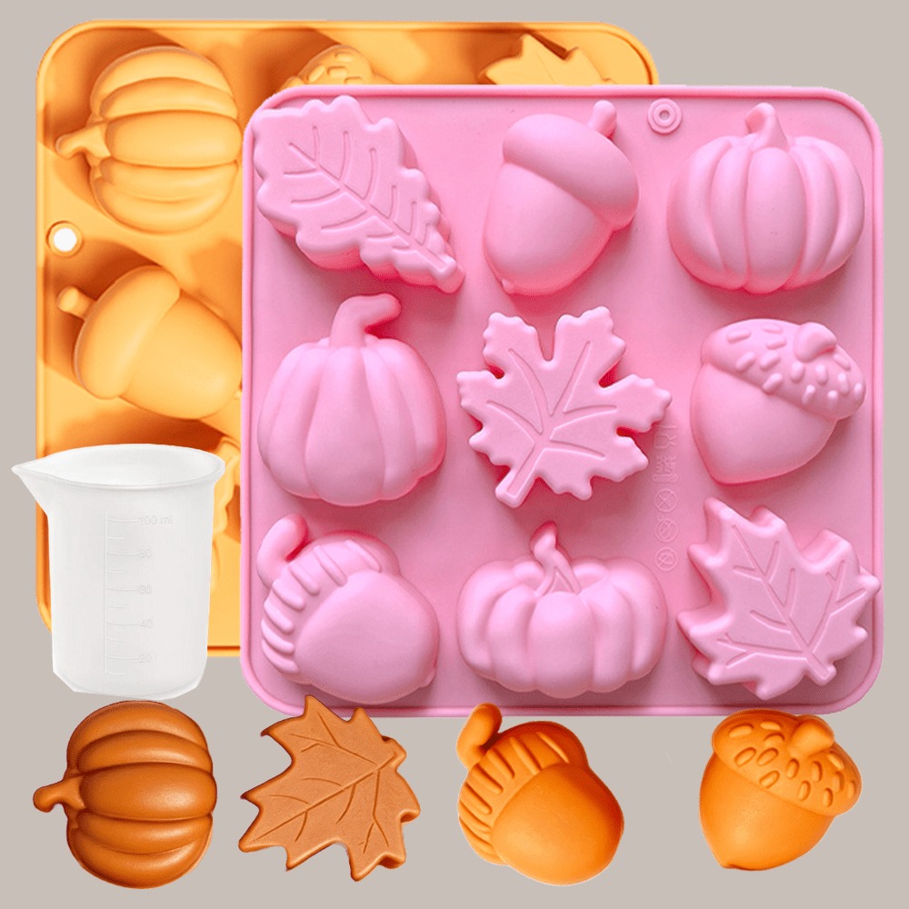 2Pcs DIY Making Tool Pumpkin A - огляд і ціна Soap Making Equipment