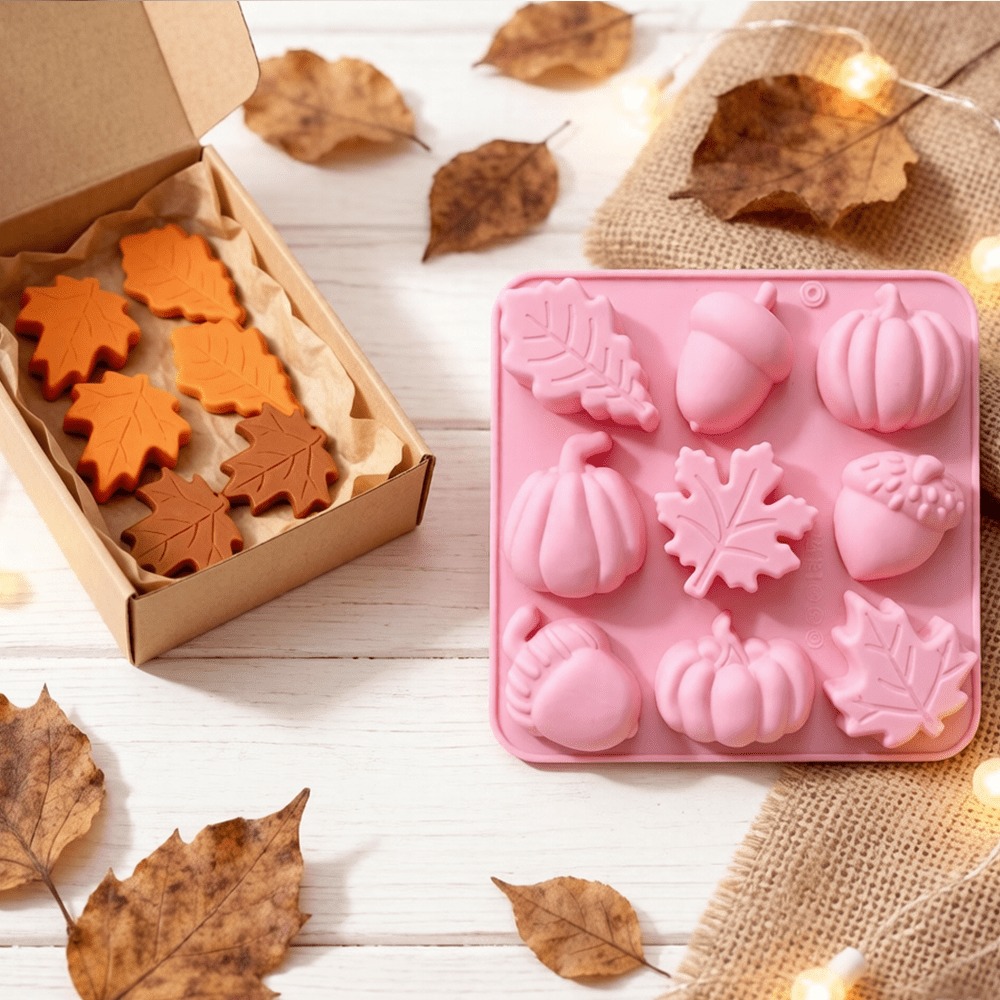2Pcs DIY Making Tool Pumpkin A - огляд і ціна Soap Making Equipment