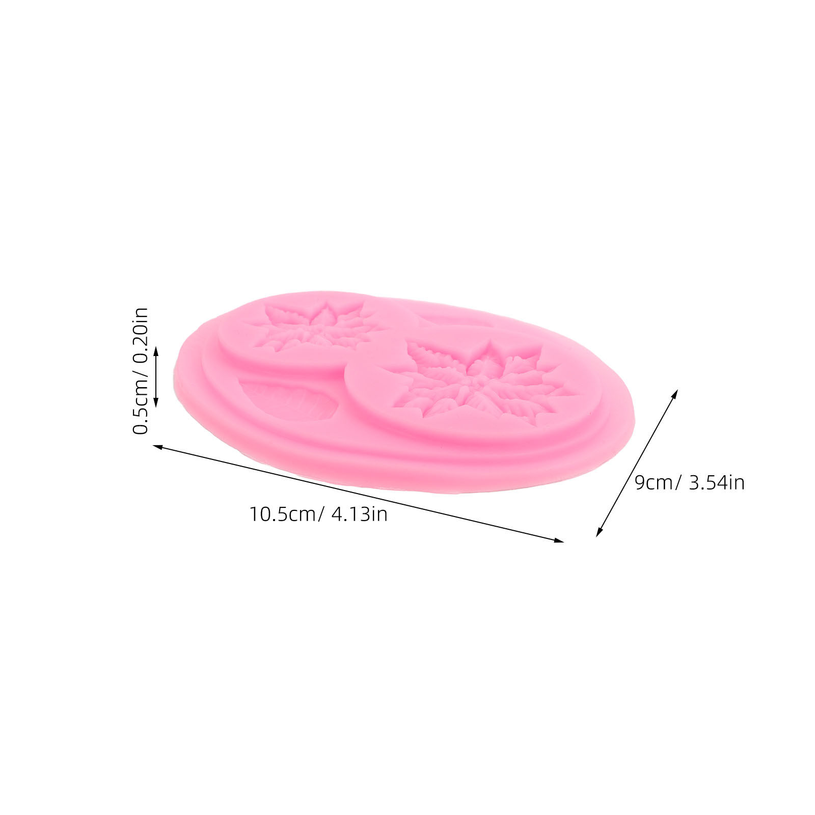 2Pcs Floral Silicone Molds for - огляд і ціна Soap Making Ins