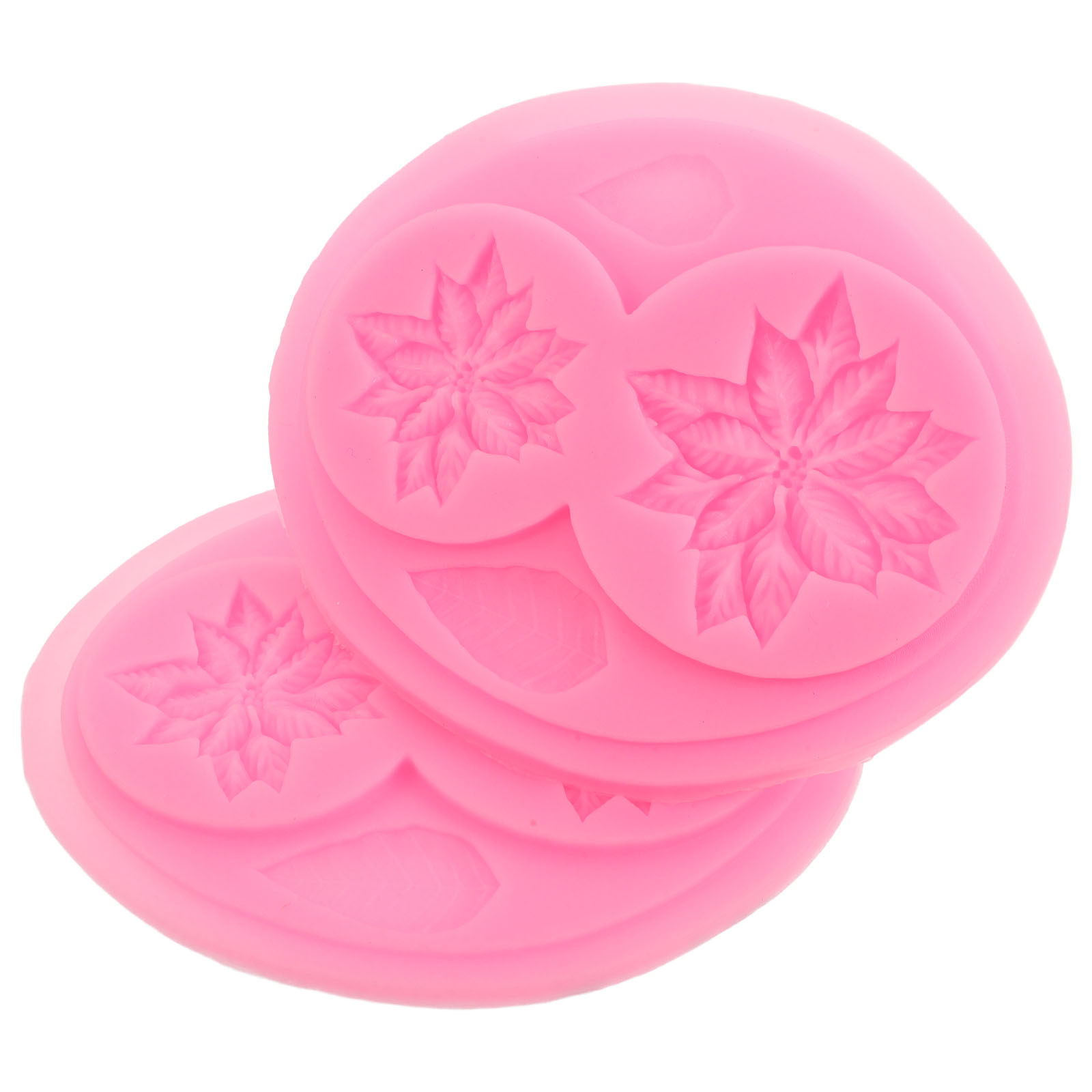 2Pcs Floral Silicone Molds for - огляд і ціна Soap Making Ins