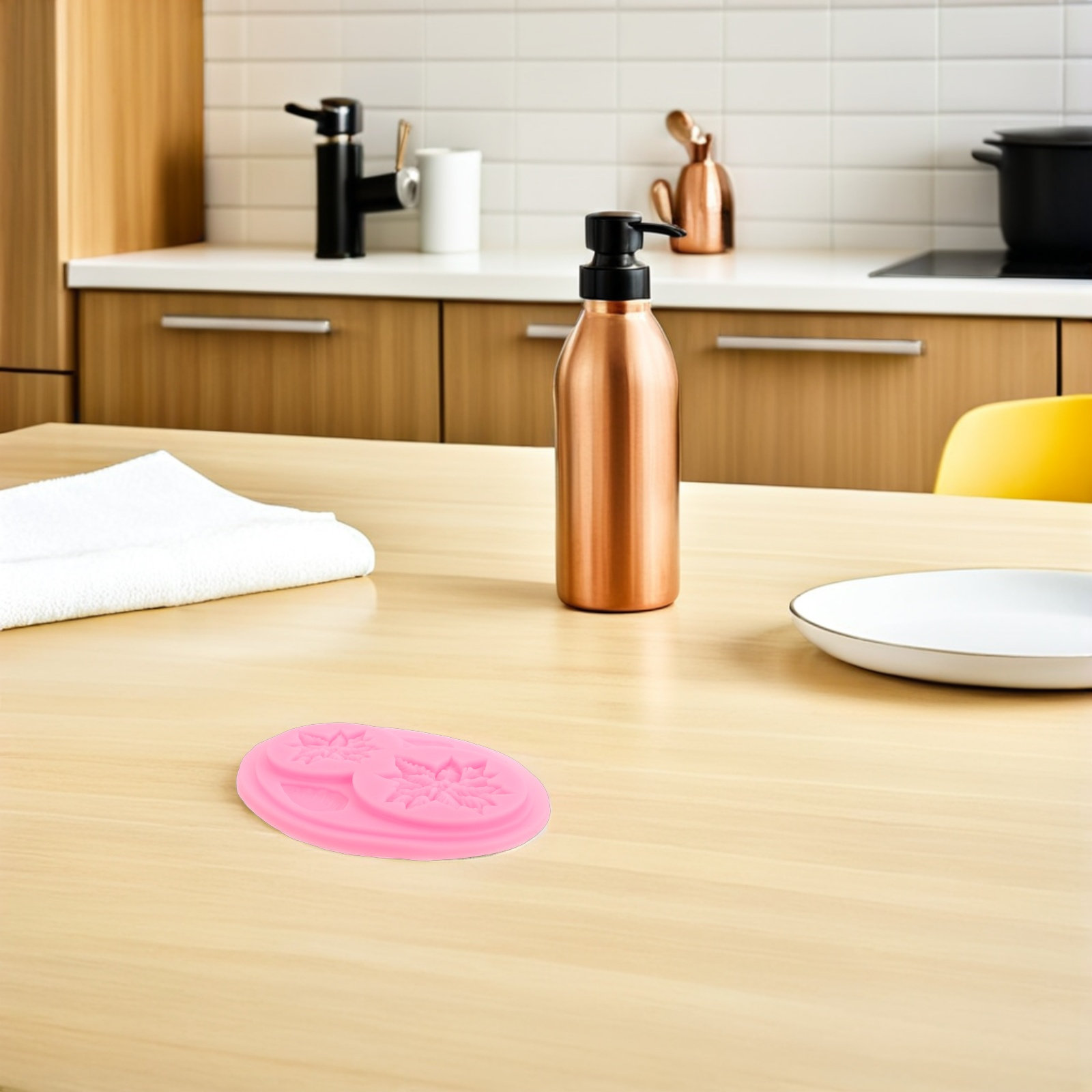 2Pcs Floral Silicone Molds for - огляд і ціна Soap Making Ins