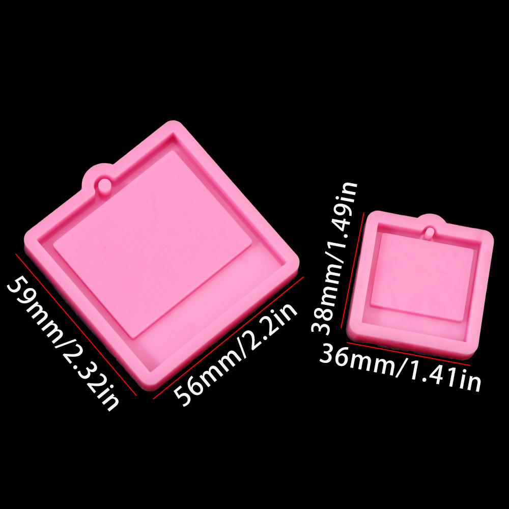 Photo Frame Epoxy Resin Keycha - огляд і ціна Soap Making Equipment
