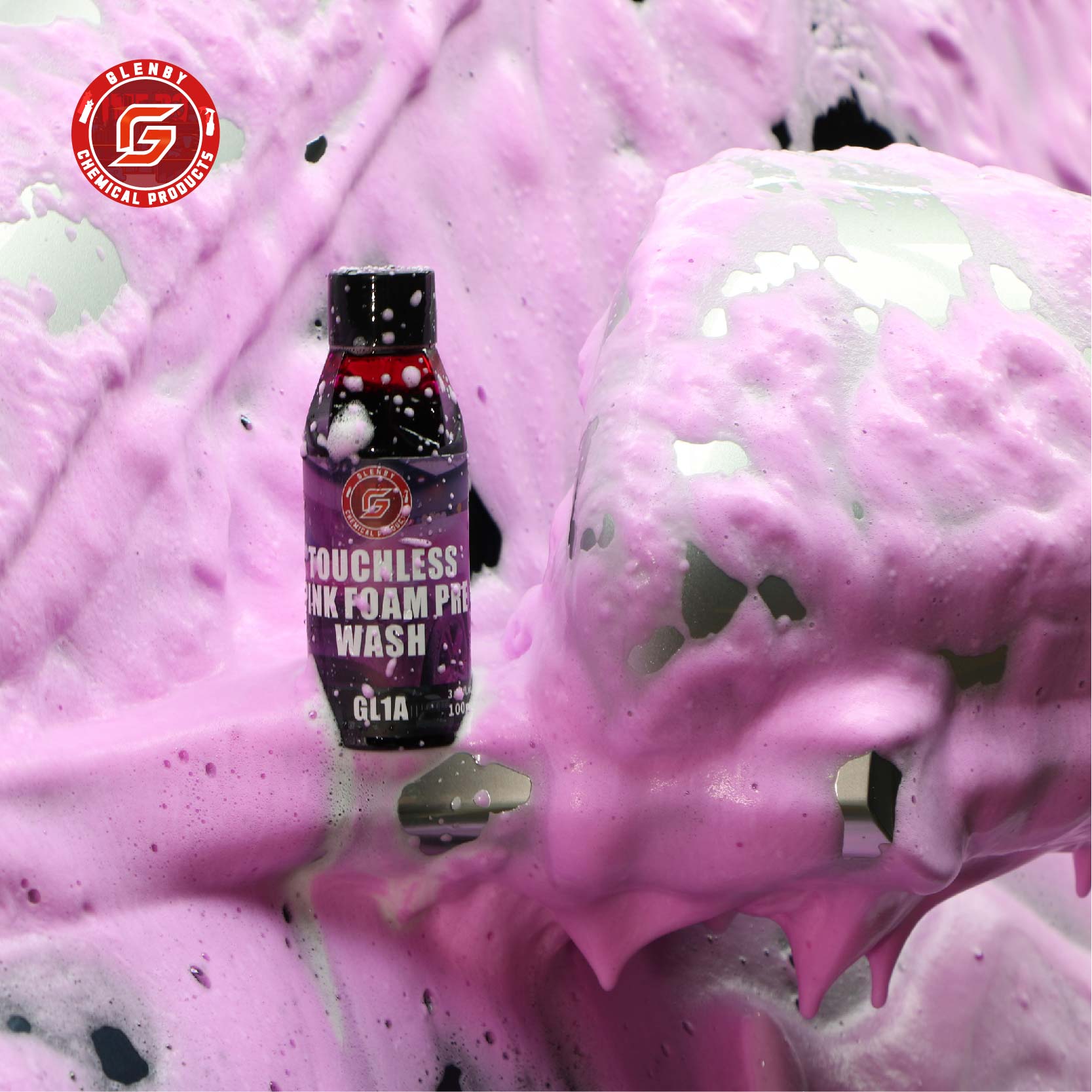 Pink Foam Car Paint Wash Soap  - огляд і ціна Soap Making Ins