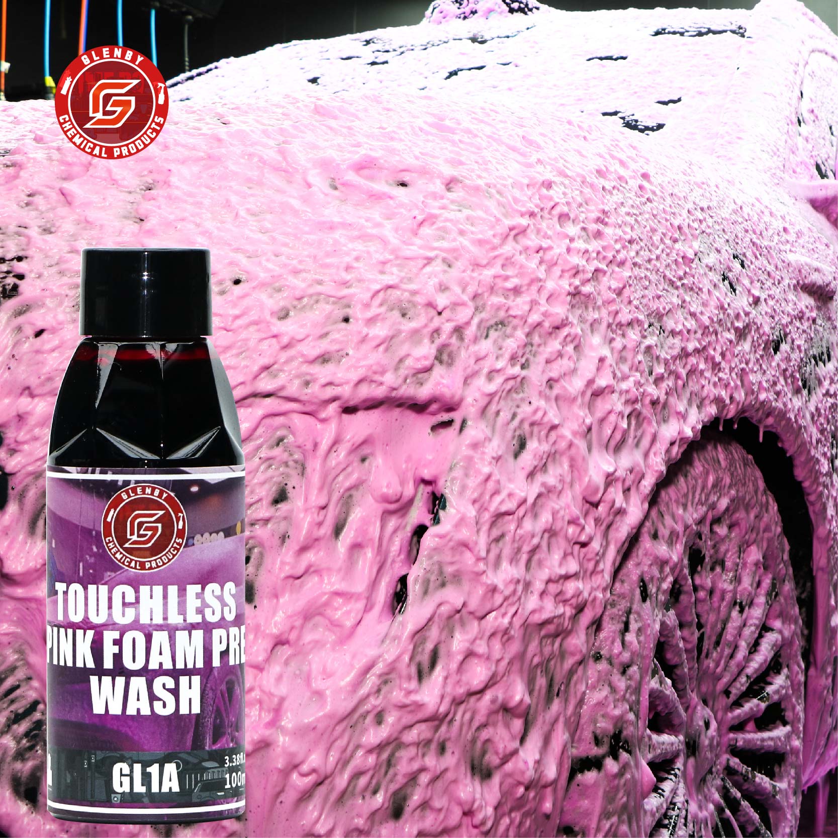 Pink Foam Car Paint Wash Soap  - огляд і ціна Soap Making Ins