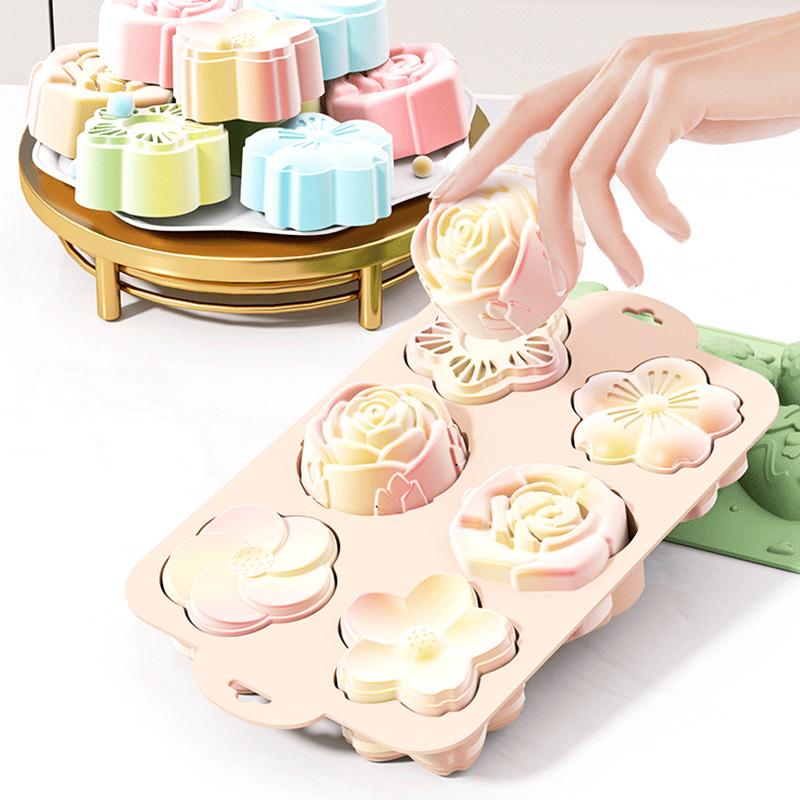 SU Flower Silicone Mold, 6 Cav - огляд і ціна Soap Making Homemade