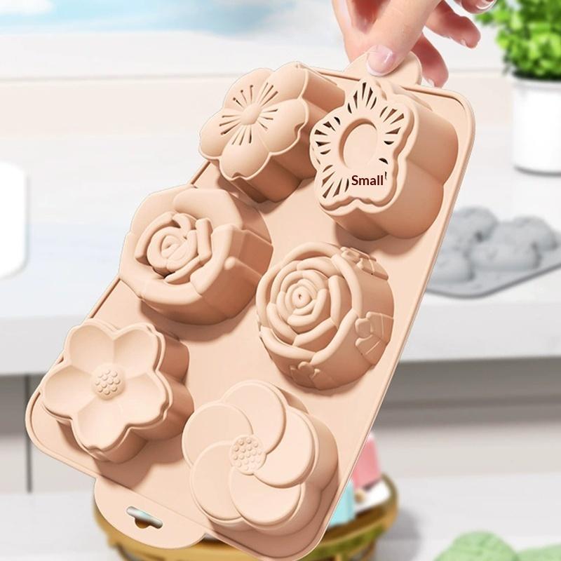 SU Flower Silicone Mold, 6 Cav - огляд і ціна Soap Making Homemade
