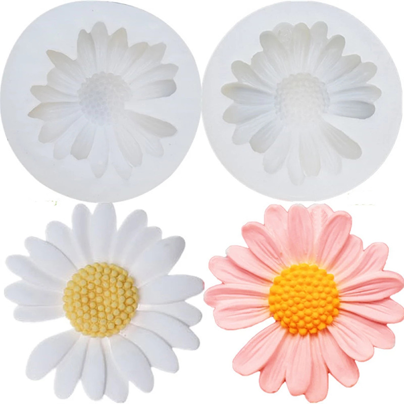 3D Daisy Flower Mold Sun Silic - огляд і ціна Soap Making Equipment