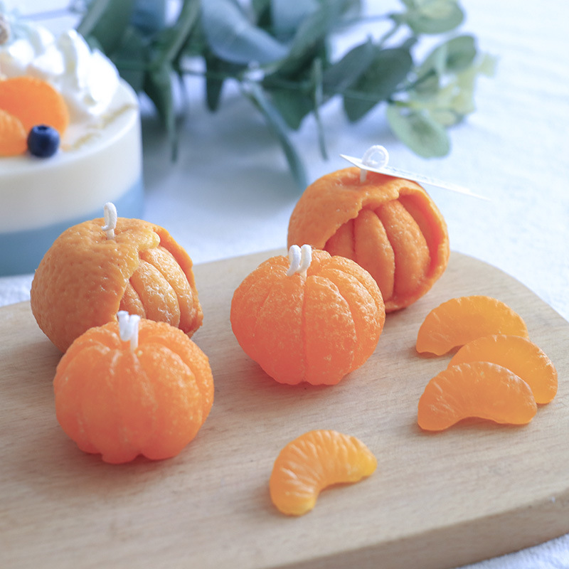 3D Orange Candle Mould Silicon - огляд і ціна Soap Making Game