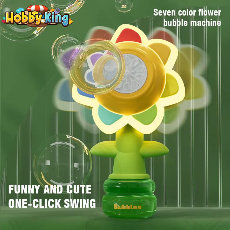 Sunflower Bubble Gun Kids Toy  - огляд і ціна Soap Making Game