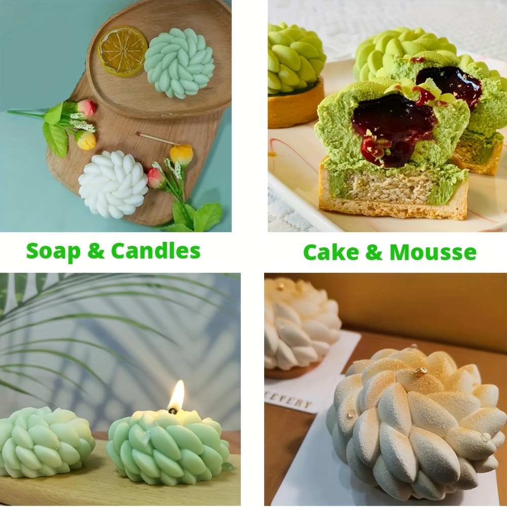 1Pc Cake Mold Santa Ana Floral - огляд і ціна Soap Making For Beginners