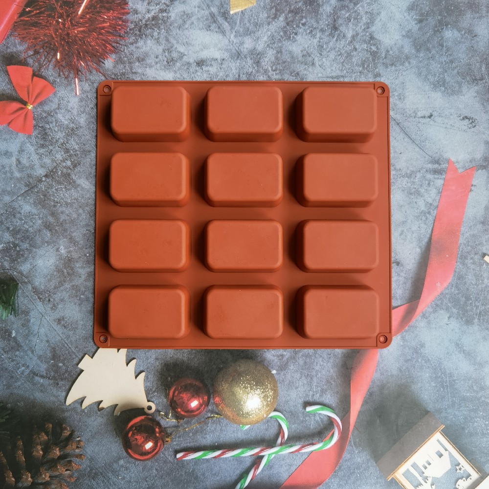 12 Cavity Square Silicone Soap - огляд і ціна Soap Making For Beginners