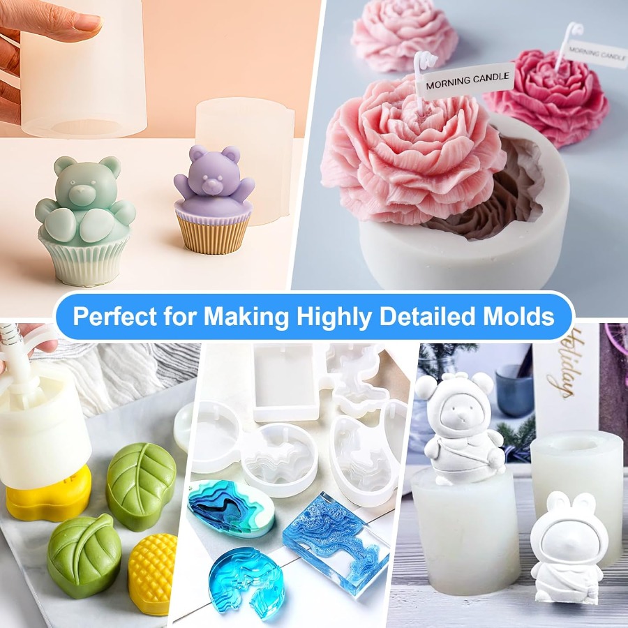 Silicone Mold Making Kit, 38.8 - огляд і ціна Soap Making Ins