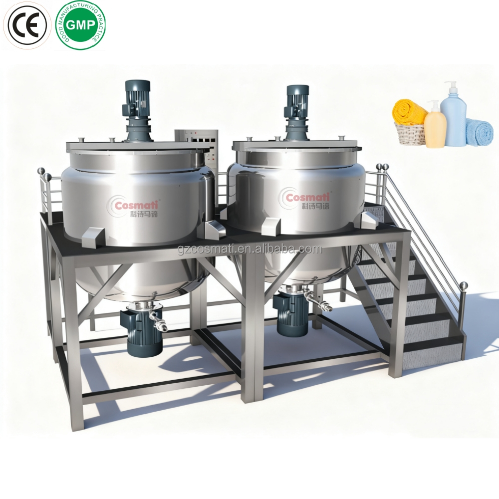 500L 2500L 5000L Mixing Homoge - огляд і ціна Soap Making Vessels
